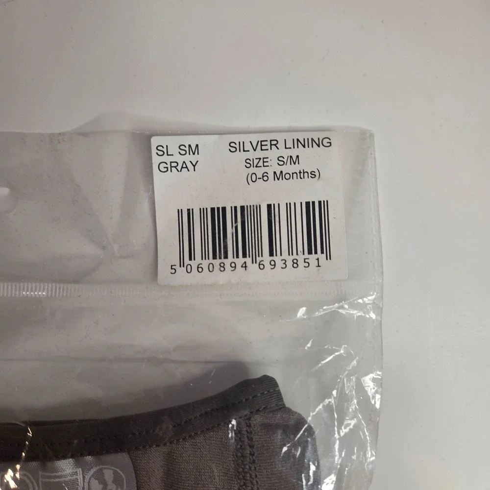 SPLASH ABOUT  Happy Nappy Baby Gray Silver Lining  Age size S/M 0-6 Months